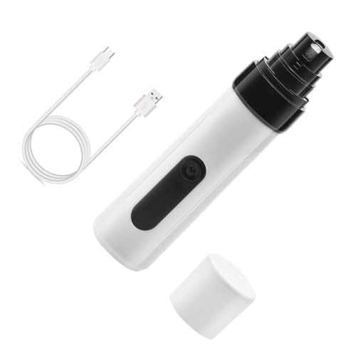 osiuujkw Leise GroomPro Hundenagelschleifer für ruhige Fellpflegesitzungen, wiederaufladbare USB Hundenagelschleifer aus ABS osiuujkw Leise GroomPro Hundenagelschleifer für ruhige Fellpflegesitzungen, wiederaufladbare USB Hundenagelschleifer aus ABS von osiuujkw