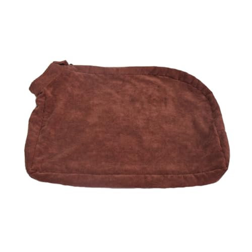 osiuujkw Luxuriöse Hundehandtuchtasche, stilvoll, passender Hundehandtuch Trockenmantel, Hunde Trockenhandtücher aus Polyester, Kaffee, M von osiuujkw