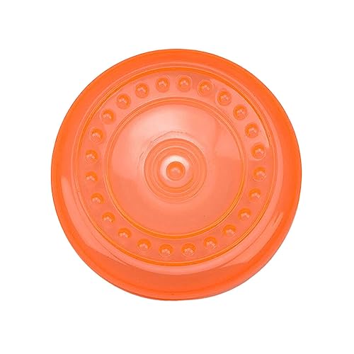 osiuujkw Pet Toy Interactive Hinterhof Rasen Game Play Training Bissfeste Flying Disk Sportspielzeug Spielzeug Haustierbedarf, Orange, L osiuujkw Pet Toy Interactive Hinterhof Rasen Game Play Training Bissfeste Flying Disk Sportspielzeug Spielzeug Haustierbedarf, Orange, L von osiuujkw