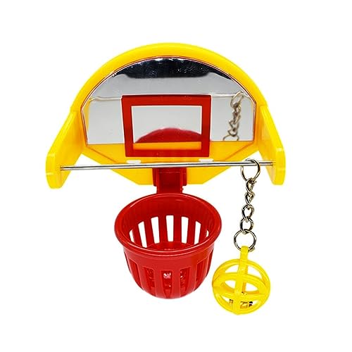 osiuujkw Robustes und langlebiges Basketballspielzeug, das für endlose Spielstunden ausgelegt ist. Papageienkäfigspielzeug für Wellensittiche, Kanarienvögel von osiuujkw