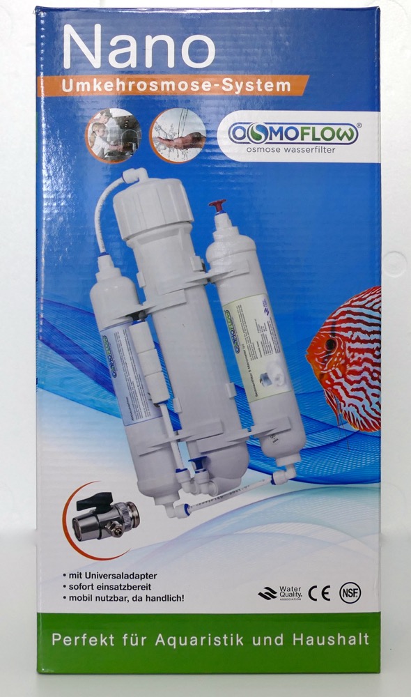 Osmoseanlage 'Nano' Hobby, max. 285 Liter/Tag, 75 GPD von osmose