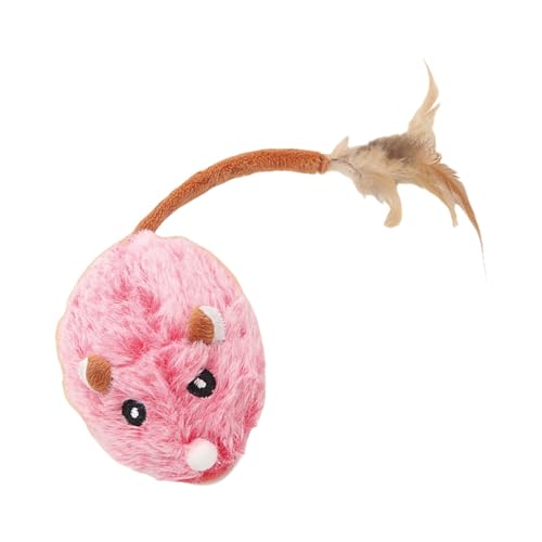 our fave Interaktives Katzenspielzeug, lustiges Teasing, quietschend, wiederaufladbar, Unterhaltung, Quietschspielzeug für Katzen, Spielkatzen von our fave