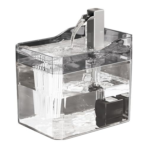 our fave Katzen Wasserbrunnen Automatischer Hunde Haustier Trinkstumm Wasserspender Große Kapazität Leise Automatischer Brunnen von our fave