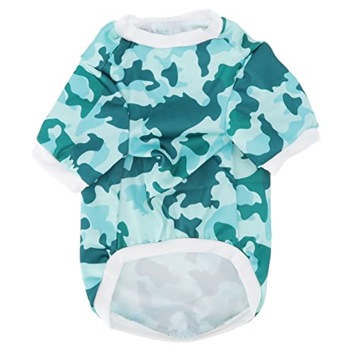 Haustierhemd Sonnenschutz weich atmungsaktiv dehnte Druckhundkleidung für die tägliche Party (XL) von outdoorm