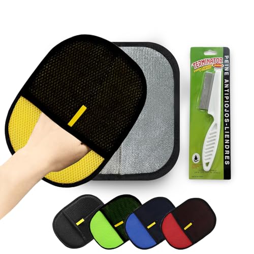 owiter Tierhaarentferner-Handschuh, Fellpflege-Handschuhe für Hunde und Katzen, wiederverwendbar, Katzen- und Hundehaarentferner für Couch, Möbel, Gelb, 2 Stück owiter Tierhaarentferner-Handschuh, Fellpflege-Handschuhe für Hunde und Katzen, wiederverwendbar, Katzen- und Hundehaarentferner für Couch, Möbel, Gelb, 2 Stück von owiter
