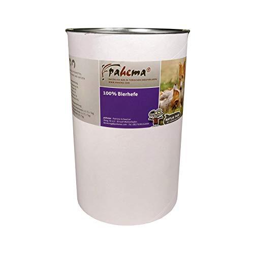 pahema Bierhefe - für Hunde und Katzen - 100% Natur (1000 g) von pahema