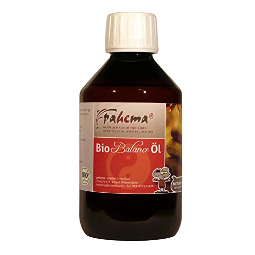 pahema Bio Balance Öl 250 ml - kaltgepresstes Bio-Futteröl für Hunde - Idealer Futterzusatz von pahema