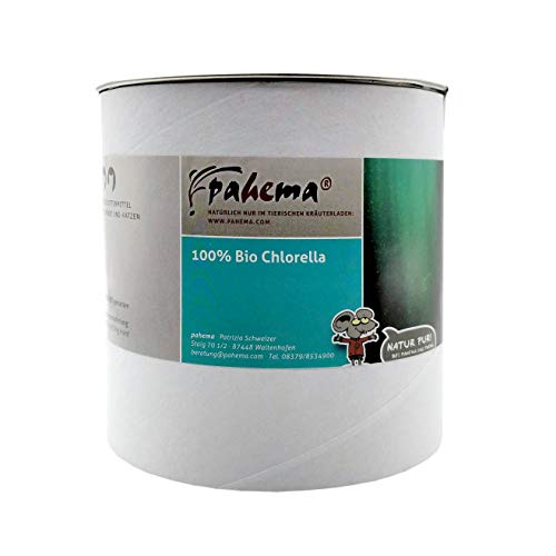 pahema Bio Chlorella gemahlen - für Hunde und Katzen - 100% Natur (250 g) von pahema