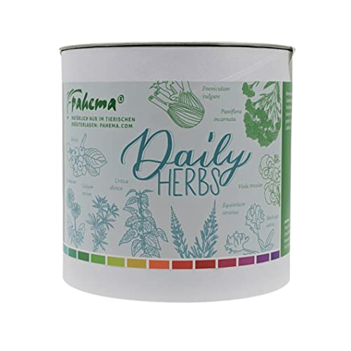 pahema Daily Herbs - die tägliche Kräutergabe (ohne Algen) - für Hunde & Katzen - 100% Natur (200 g) von pahema