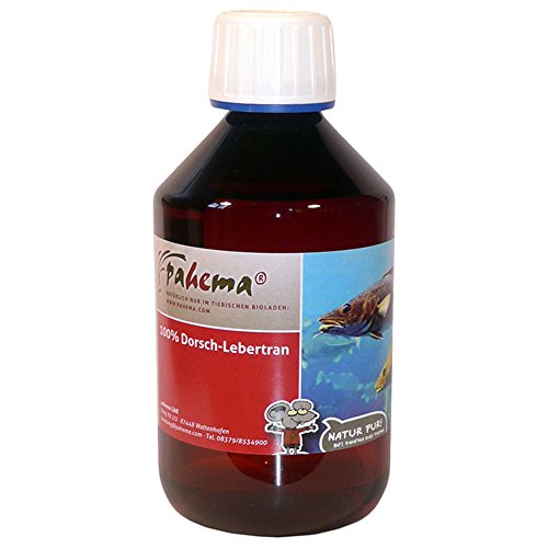 pahema Dorsch-Lebertran - für Hunde und Katzen - 100% Natur (250 ml) von pahema