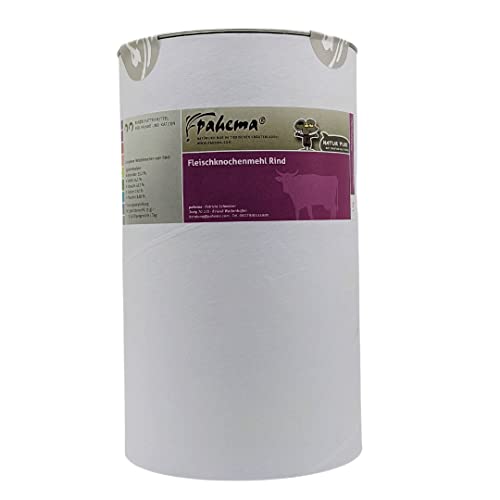 pahema Knochenmehl Rind - 100 % Natur - Kalziumzusatz beim Barfen, Barf Ergänzung (300 g) von pahema