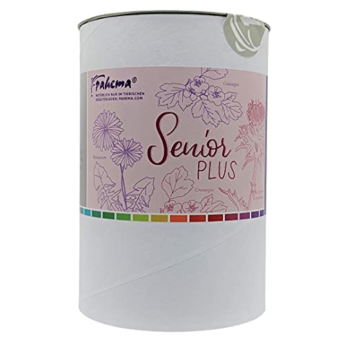 pahema Senior Plus - Kräutermischung speziell für ältere Hunde - zur Unterstützung des Wohlbefindens & der Vitalität im Alter - 100% Natur (400 g) von pahema