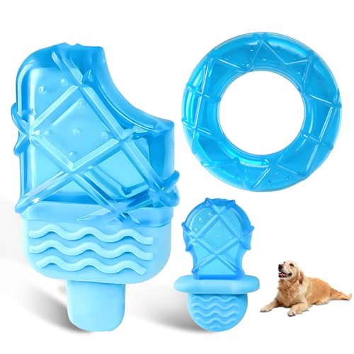 panemy Kauspielzeug für Hunde, 3 Kühlspielzeug im Sommer, gefrierbar, Kauspielzeug für Welpen, Unbedenkliches TPR-Material für kleine mittelgroße Hunde, bissfest Welpenspielzeug panemy Kauspielzeug für Hunde, 3 Kühlspielzeug im Sommer, gefrierbar, Kauspielzeug für Welpen, Unbedenkliches TPR-Material für kleine mittelgroße Hunde, bissfest Welpenspielzeug von panemy