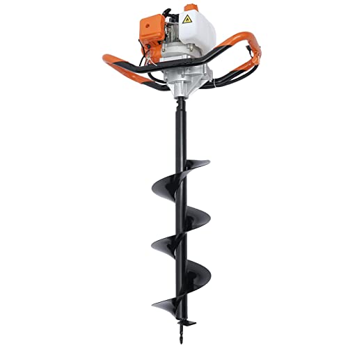 panfudongk Benzin Erdbohrer 52CC 2-Takt Motor Erdlochbohrer Gartenbau Zaunpfostenbohrer 7500 U/min 10.35 kg Leichtgewicht Bohrgerät für Bäume Sträucher panfudongk Benzin Erdbohrer 52CC 2-Takt Motor Erdlochbohrer Gartenbau Zaunpfostenbohrer 7500 U/min 10.35 kg Leichtgewicht Bohrgerät für Bäume Sträucher von panfudongk