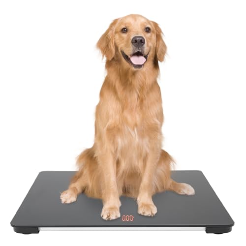 panfudongk Haustierwaage Hundewaage Tierwaage Bodenwaage LCD Anzeige Schwarz 100KG panfudongk Haustierwaage Hundewaage Tierwaage Bodenwaage LCD Anzeige Schwarz 100KG von panfudongk