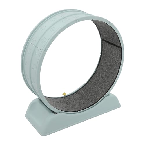 panfudongk Laufrad Rad Übungsrad Roller Wheel Catwheel Laufrolle für Katzen Zuhause 80 cm Durchmesser 10 kg Tragfähigkeit Leise Sicherer Laufkomfort (Blau) von panfudongk