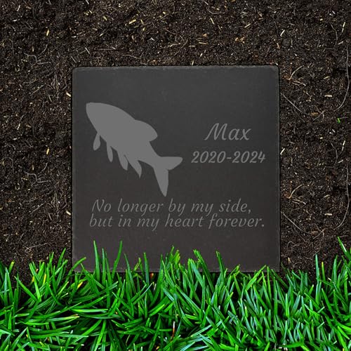 papasgix Tiergrabstein Gedenktafel mit Gravur Individueller Personalisiert Tiergrabstein Schiefer Gedenkstein für Hund, Katze und andere Haustiere papasgix Tiergrabstein Gedenktafel mit Gravur Individueller Personalisiert Tiergrabstein Schiefer Gedenkstein für Hund, Katze und andere Haustiere von papasgix