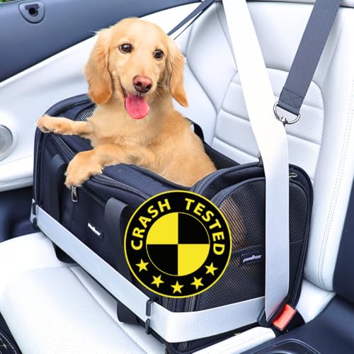 Crash-getestete und von Fluggesellschaften zugelassene Hundetragetasche, 3-in-1 sicherer Katzenautositz, TSA-Haustier-Tragetasche, von Fluggesellschaften zugelassen, erweiterbare Hundetragetaschen für Crash-getestete und von Fluggesellschaften zugelassene Hundetragetasche, 3-in-1 sicherer Katzenautositz, TSA-Haustier-Tragetasche, von Fluggesellschaften zugelassen, erweiterbare Hundetragetaschen für von pawsincar