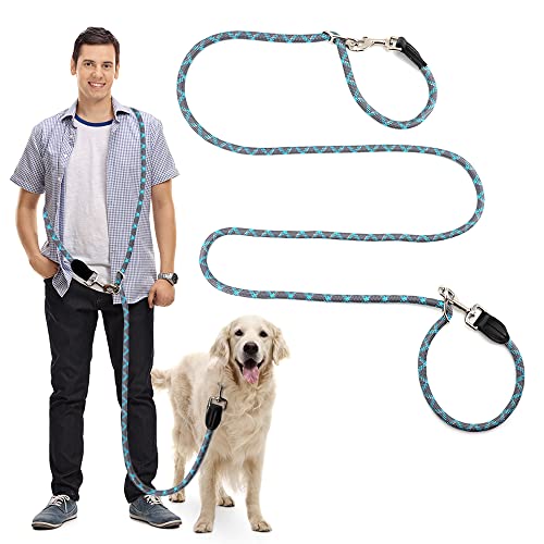 pawstrip Handfreie Hundeleine, multifunktionale Hundeleine, reflektierende Taillenleine für Spaziergänge, verstellbare Crossbody-Trainingsleine, Nylon, Doppel-Leine für kleine, mittelgroße und große pawstrip Handfreie Hundeleine, multifunktionale Hundeleine, reflektierende Taillenleine für Spaziergänge, verstellbare Crossbody-Trainingsleine, Nylon, Doppel-Leine für kleine, mittelgroße und große von pawstrip