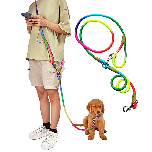 pawstrip Hundeleine für die Hände frei, Taille und Crossbody-Seil mit Retrieverleine, langlebig, für 2 Hunde, Nylon, reflektierend, strapazierfähig, zum Wandern, Laufen, für mittelgroße und große pawstrip Hundeleine für die Hände frei, Taille und Crossbody-Seil mit Retrieverleine, langlebig, für 2 Hunde, Nylon, reflektierend, strapazierfähig, zum Wandern, Laufen, für mittelgroße und große von pawstrip