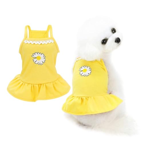 pawstrip Süßes Puppy Kleid Sommer Atmungsaktiv Mädchen Hund Rock Weiche Baumwolle Prinzessin Kleidung für Katze Kätzchen Schöne Haustier Kleidung für kleine mittelgroße Hunde Gemütlich Doggy Kleidung pawstrip Süßes Puppy Kleid Sommer Atmungsaktiv Mädchen Hund Rock Weiche Baumwolle Prinzessin Kleidung für Katze Kätzchen Schöne Haustier Kleidung für kleine mittelgroße Hunde Gemütlich Doggy Kleidung von pawstrip