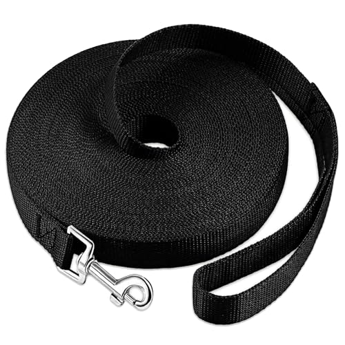 pclapora Schleppleine, 10m Schleppleine für Hunde, Lange Hundeleine, Hundeleine, Laufleine für Hunde, Leine Hund für Training und Outdoor, Ideal zum Spielen, Campen Oder für Den Garten von pclapora