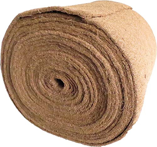 Nager-Teppich aus 100% Kokosfasern, 0,5 x 10 m, ca. 7mm dick, insg. 5m² (EUR 9,18 /m²),Kokosmatte, Nagermatte als Käfig Bodenabdeckung, für alle Kleintiere, Nagerteppich, Kokosfasermatte von pemmiproducts