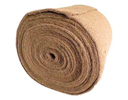 Nager-Teppich aus 100% Kokosfasern ohne Latex, 1 x 1 m, ca. 10mm dick , insg. 1m² (EUR 11,90 /m²),Kokosfasermatte, Nagermatte als Käfig Bodenabdeckung, für alle Kleintiere, Nagerteppich, Kokosmatte von pemmiproducts