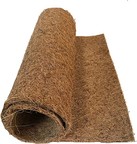 Nager-Teppich aus 100% Kokosfasern ohne Latex, 100 x 50 cm,ca.10mm dick, 3er Pack(EUR 4,90 je Stück),Kokosfasermatte, Nagermatte als Käfig Bodenabdeckung, für alle Kleintiere, Nagerteppich, Kokosmatte von pemmiproducts