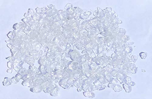 pemmiproducts Dekoeis 4-10mm, 25kg, (EUR 3,56 je kg) Deko Eiswürfel, Winterdekoration, Eisimitat, Natur, klar von pemmiproducts