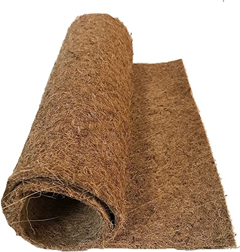 pemmiproducts Nagerteppich aus 100% Kokosfasern, 100 x 40 cm, ca. 7mm dick (EUR 32,25/m²), Kokosmatte, Nagermatte als Käfig Bodenabdeckung, Kokosfasermatte, Nagerteppich, Kokosfasermatte von pemmiproducts