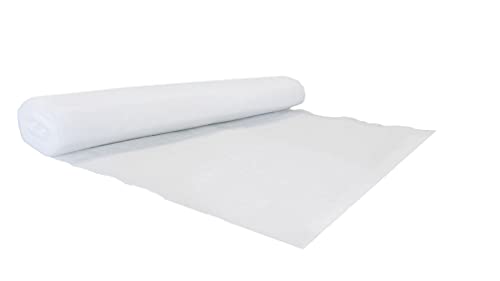 pemmiproducts Schneematte auf Rolle 1,00 x 10,00 m ca.1 cm dick, 10 m², schwer entflammbar DIN 4102 B1 (EUR 2,99/m²), Kunstschnee, Dekoschnee von pemmiproducts