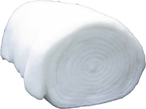 pemmiproducts Spezial Schneematte, Meterware, 1,00 x 2,50 m, ca. 40 mm dick, 3,75 m², (EUR 13,20 /m²), extra weich und extra flauschig, Kunstschnee, Dekoschnee von pemmiproducts