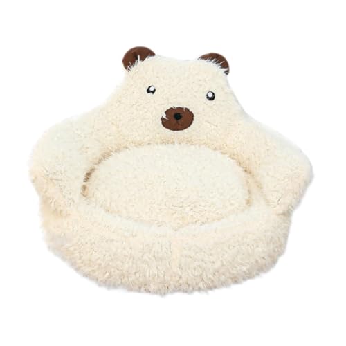 Haustiersofa, Haustierbett für mittelgroße und kleine Hunde, Katzen, Kätzchenbedarf, geeignet für Herbst und Winter, Schlafbett für Haustiere, L Haustiersofa, Haustierbett für mittelgroße und kleine Hunde, Katzen, Kätzchenbedarf, geeignet für Herbst und Winter, Schlafbett für Haustiere, L von perfk