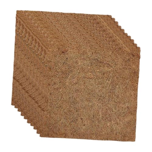 perfk 10 Stück Hühnernistunterlagen, weiche, leicht zu reinigende, Wiederverwendbare Premium-Haustiermatten, Nistkasteneinlagen, 30 cm X 30 cm von perfk