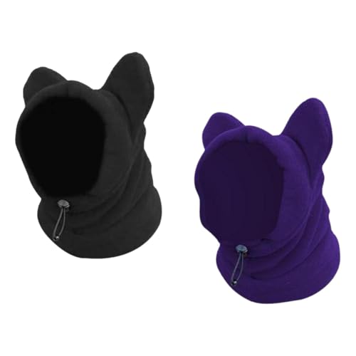 perfk 2er Set Fleecehüte für Hunde Im Winter von perfk