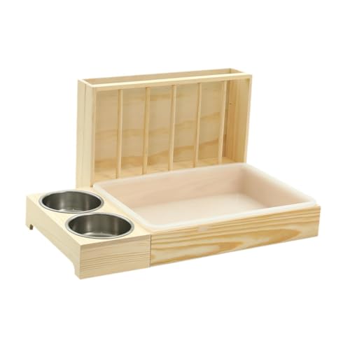 perfk 3-in-1-Heu-Futterstation aus für Kaninchen, Futterfütterung, tragbar, große Kapazität, multifunktional, Heimtierbedarf, Heuhalter für, Style B perfk 3-in-1-Heu-Futterstation aus für Kaninchen, Futterfütterung, tragbar, große Kapazität, multifunktional, Heimtierbedarf, Heuhalter für, Style B von perfk