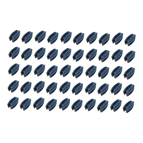 perfk 50 Stück Elektrozaun-Isolator, Hochspannungsgitter, Vierkantrohr-Polisolator für Bauernhof- und Gartenzäune, Pfostenenden, Termine-Fitting, Schwarz perfk 50 Stück Elektrozaun-Isolator, Hochspannungsgitter, Vierkantrohr-Polisolator für Bauernhof- und Gartenzäune, Pfostenenden, Termine-Fitting, Schwarz von perfk