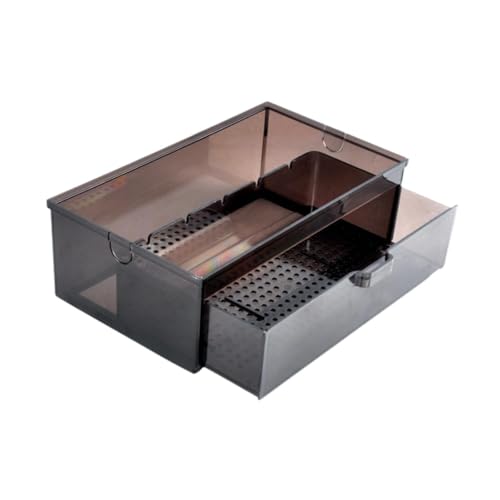 perfk Aquarium Außenfilter Tropfkasten Außenschublade Tropfschale Filtrationskasten, Braun perfk Aquarium Außenfilter Tropfkasten Außenschublade Tropfschale Filtrationskasten, Braun von perfk