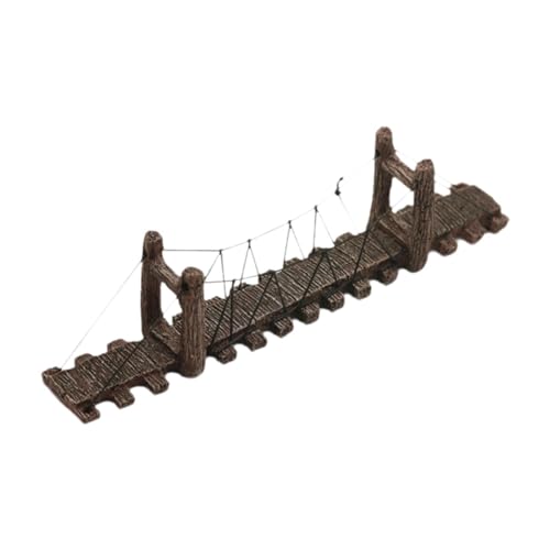 perfk Aquarium-Dekoration, künstliche Brücke, Modellbrücke aus Kunstharz, kreative Figur für Gartentisch, Aquarium-Dekoration, M perfk Aquarium-Dekoration, künstliche Brücke, Modellbrücke aus Kunstharz, kreative Figur für Gartentisch, Aquarium-Dekoration, M von perfk