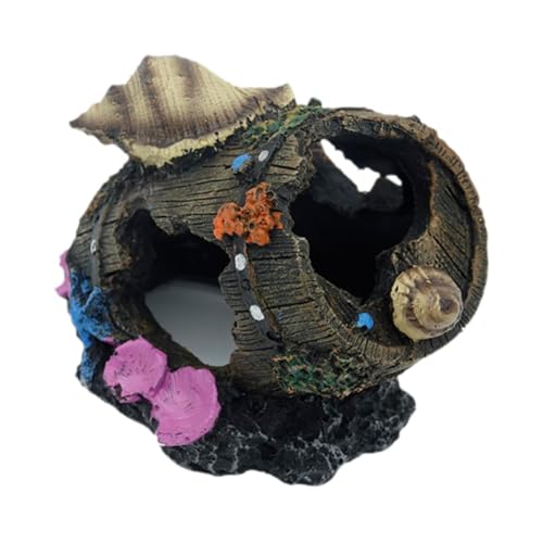 perfk Aquarium Dekorationen Ornament Versteck Harz Aquarium Versteck Statue, Aquarium Dekor, für Fisch Höhle Versteck perfk Aquarium Dekorationen Ornament Versteck Harz Aquarium Versteck Statue, Aquarium Dekor, für Fisch Höhle Versteck von perfk