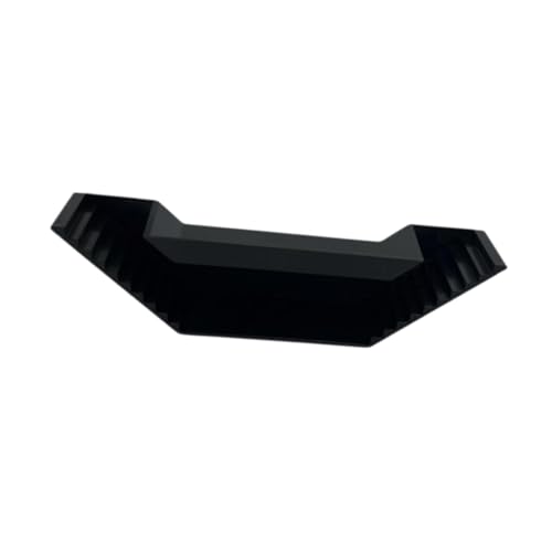 perfk Aquarium Underground Tunnel Aquarium Dekor Accessoires Landschaftsgestaltung Reptilien Versteck Fisch Fisch Versteck für Innen im Freien, Schwarz von perfk