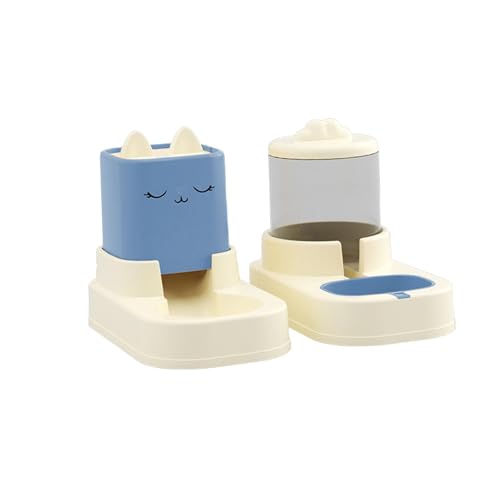 perfk Automatischer Futter Und Wasserspender für Haustiere, BLAU perfk Automatischer Futter Und Wasserspender für Haustiere, BLAU von perfk