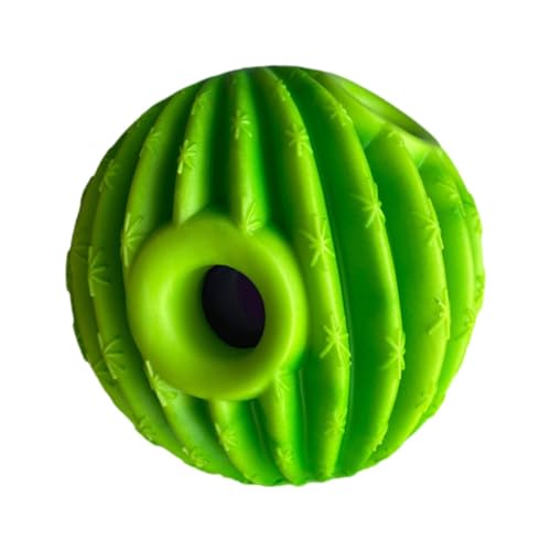 perfk Ball für Hunde, lustiger Quietschton, quietschendes Kauspielzeug für Haustiere, interaktives Hundespielzeug für mittelgroße und große Hunde, kleine, GrÜn, 10cm perfk Ball für Hunde, lustiger Quietschton, quietschendes Kauspielzeug für Haustiere, interaktives Hundespielzeug für mittelgroße und große Hunde, kleine, GrÜn, 10cm von perfk