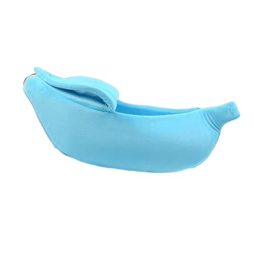 perfk Bananenförmiges Katzenbett, warmes Höhlennest, bequemes, warmes Winterkätzchen-Unterschlupf-Haustierzwingerbett für kleine Hunde, Heimtierbedarf, XL perfk Bananenförmiges Katzenbett, warmes Höhlennest, bequemes, warmes Winterkätzchen-Unterschlupf-Haustierzwingerbett für kleine Hunde, Heimtierbedarf, XL von perfk