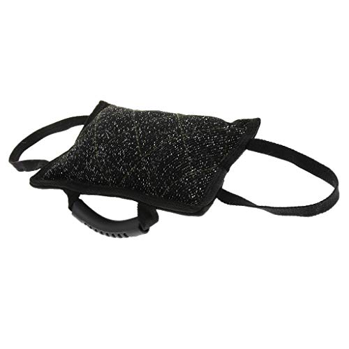 perfk Beisskissen beißwurst Beissbrett Hund Training Spielzeug, Schwarz perfk Beisskissen beißwurst Beissbrett Hund Training Spielzeug, Schwarz von perfk