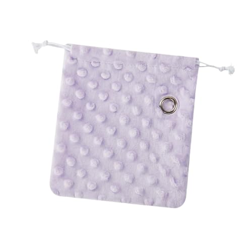 perfk Beutel zum Binden von Kurzkopfgleitbeutlern mit atmungsaktiver Belüftung, Reisetasche, Versteckbett, Transportbox für Kleintiere mit Kordelzug für, Violett perfk Beutel zum Binden von Kurzkopfgleitbeutlern mit atmungsaktiver Belüftung, Reisetasche, Versteckbett, Transportbox für Kleintiere mit Kordelzug für, Violett von perfk