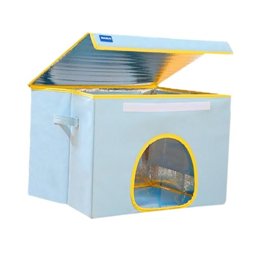 perfk Cat House Haustier -Eigentumswohnungen Haustierversorgungen faltbar staubfest für heißes kaltes Wetter einfach sauberes multifunktionales Nest für, 50x40x38cm perfk Cat House Haustier -Eigentumswohnungen Haustierversorgungen faltbar staubfest für heißes kaltes Wetter einfach sauberes multifunktionales Nest für, 50x40x38cm von perfk