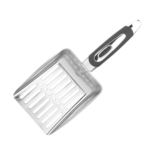 perfk Cat Sand Shovels Litter Tray Scooper Pet Cleaning Tools Sifter, Grau perfk Cat Sand Shovels Litter Tray Scooper Pet Cleaning Tools Sifter, Grau von perfk