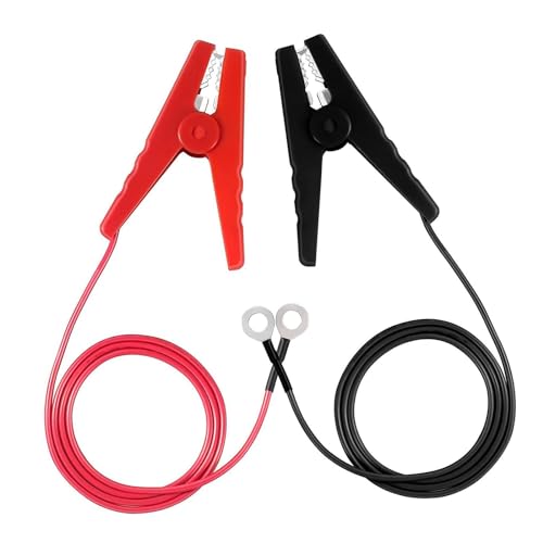 perfk Elektrozaunkabel, Solaranschlüsse, Elektrozaun-Starthilfekabel, Elektrozaun-Ladekabel, Großer Clip perfk Elektrozaunkabel, Solaranschlüsse, Elektrozaun-Starthilfekabel, Elektrozaun-Ladekabel, Großer Clip von perfk